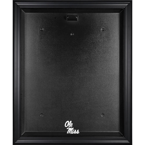 Ole Miss Rebels Black Framed Logo Jersey Display Case