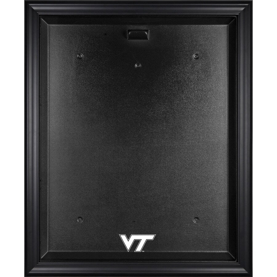 Virginia Tech Hokies Black Framed Logo Jersey Display Case