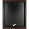 Virginia Tech Hokies Brown Framed Logo Jersey Display Case