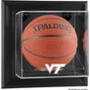 Virginia Tech Hokies Black Framed Logo Wall-Mountable Basketball Display Case