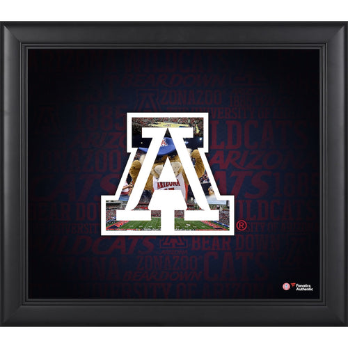 Arizona Wildcats Framed 15'' x 17'' Team Heritage Collage