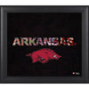 Arkansas Razorbacks Framed 15'' x 17'' Team Heritage Collage