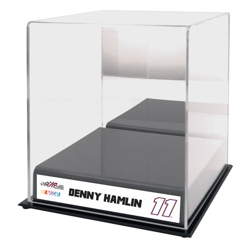 Denny Hamlin #11 Joe Gibbs Racing Sublimated Logo Acrylic Mini Helmet Case