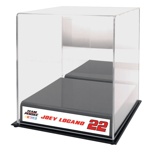 Joey Logano #22 Team Penske Sublimated Logo Acrylic Mini Helmet Case