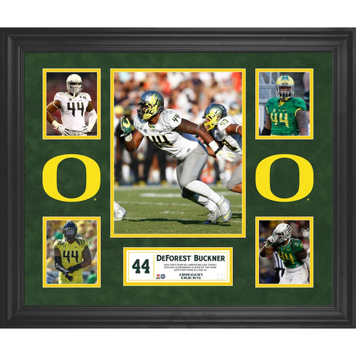 DeForest Buckner Oregon Ducks Framed 23'' x 27'' 5-Photo Collage