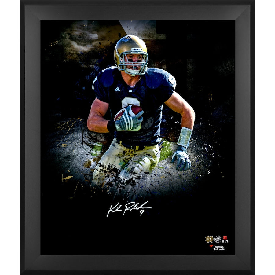 Kyle Rudolph Notre Dame Fighting Irish Framed Autographed 20'' x 24'' In Focus Photograph