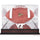 Virginia Tech Hokies Mahogany Base Team Logo Football Display Case with Mirror Back