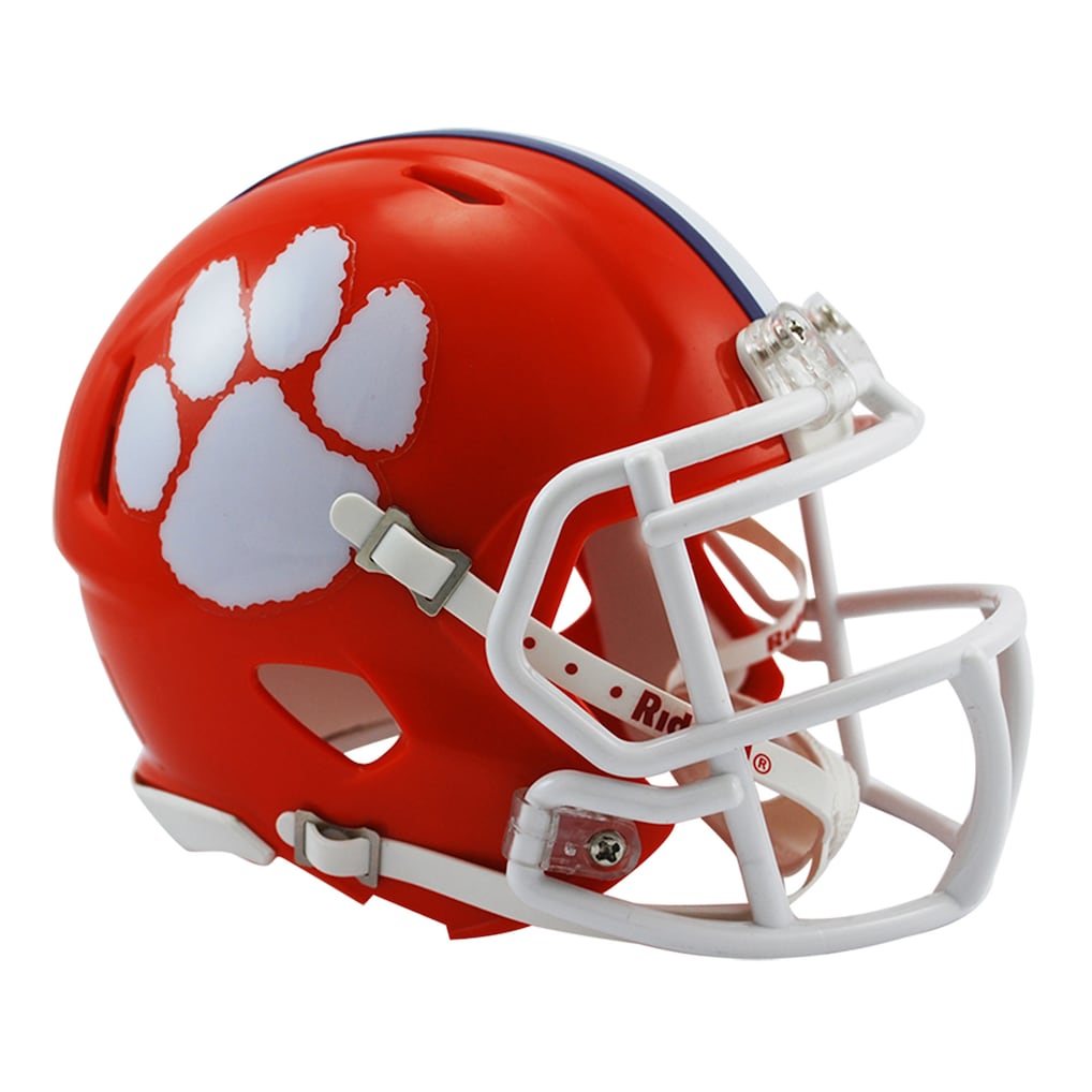 Riddell Clemson Tigers Revolution Speed Mini Football Helmet