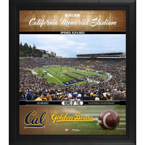 Cal Bears Framed 15'' x 17'' Welcome Home Collage