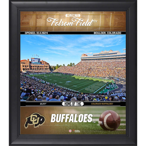 Colorado Buffaloes Framed 15'' x 17'' Welcome Home Collage