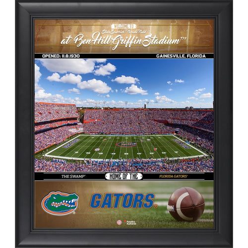Florida Gators Framed 15'' x 17'' Welcome Home Collage