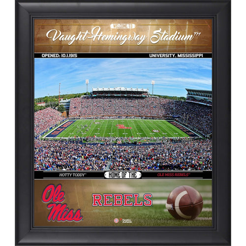 Ole Miss Rebels Framed 15'' x 17'' Welcome Home Collage
