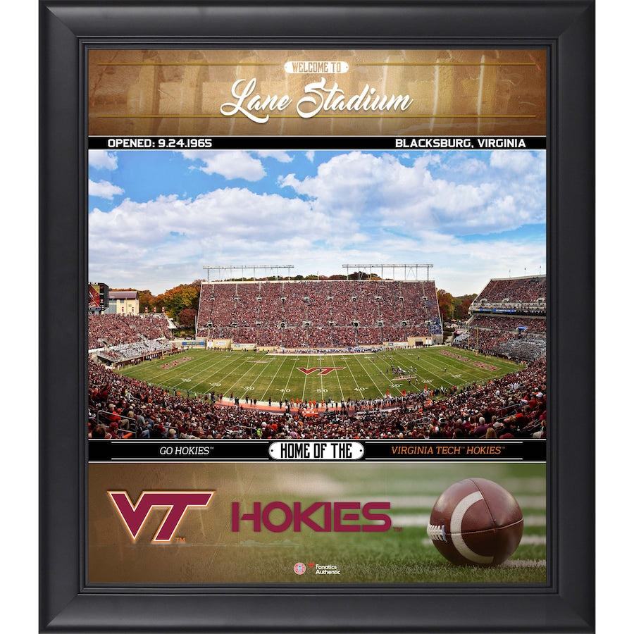 Virginia Tech Hokies Framed 15'' x 17'' Welcome Home Collage