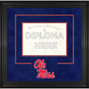 Ole Miss Rebels Deluxe 9'' x 12'' Diploma Frame with Team Logo
