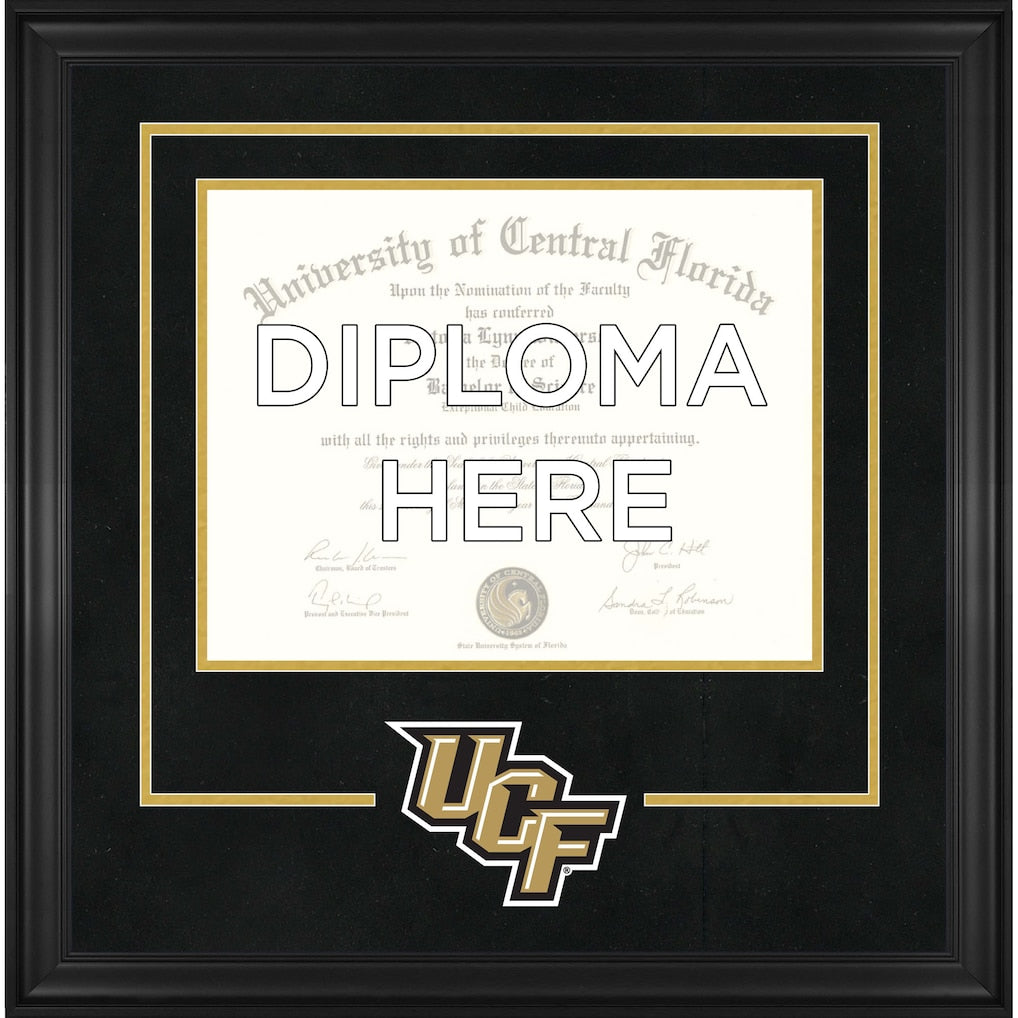 UCF Knights Deluxe 11'' x 14'' Diploma Frame with Team Logo