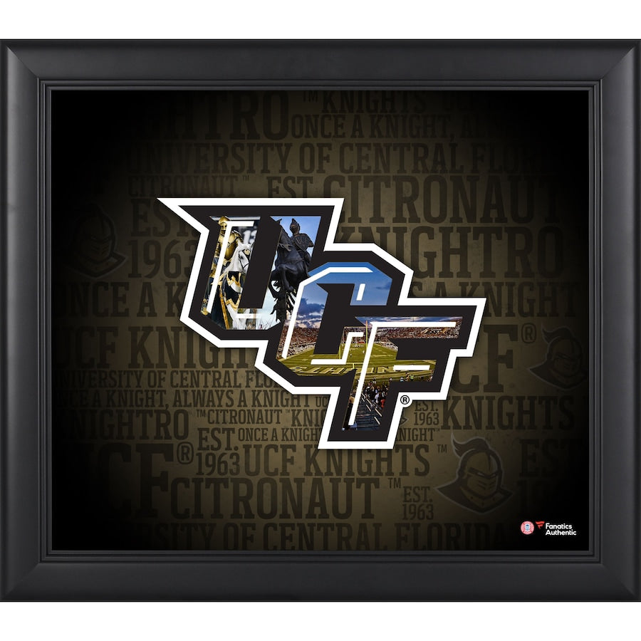 UCF Knights Framed Team Heritage Collage