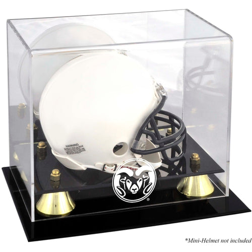 Colorado State Rams Golden Classic Mini Helmet Display Case
