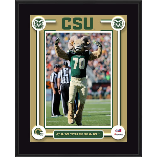 Colorado State Rams 10.5'' x 13'' Cam The Ram Sublimated Plaque