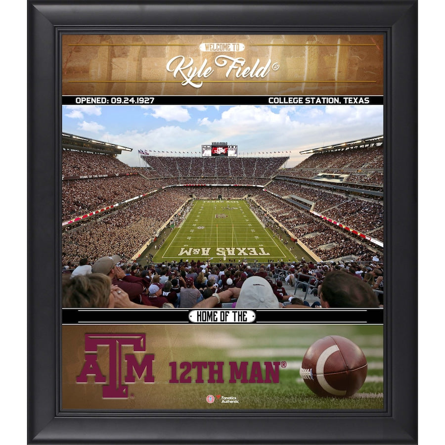 Texas A&M Aggies Framed 15'' x 17'' Welcome Home Collage