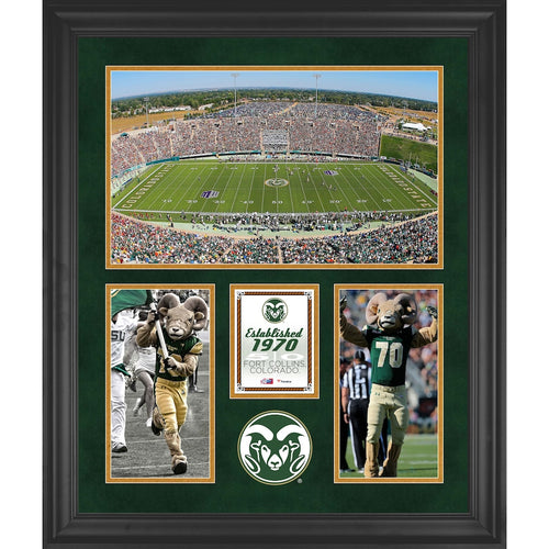 Colorado State Rams Framed 20'' x 24'' Sonny Lubick Field 3-Opening Collage