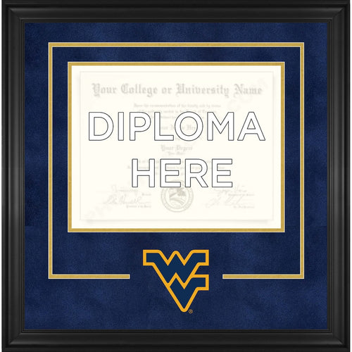 West Virginia Mountaineers Deluxe 11'' x 14'' Diploma Frame with Team Logo