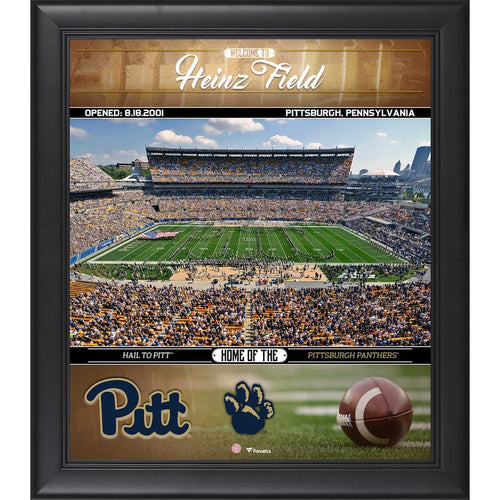 Pittsburgh Panthers Framed 15'' x 17'' Welcome Home Collage