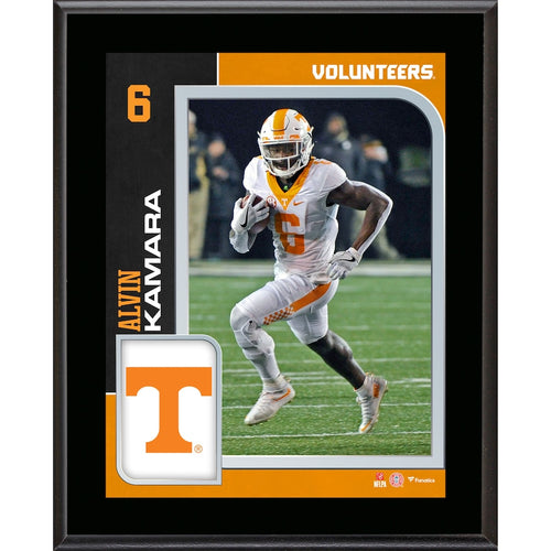 Alvin Kamara Tennessee Volunteers 10.5'' x 13'' Sublimated Player Plaque