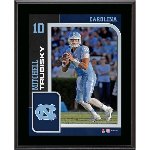 Mitchell Trubisky North Carolina Tar Heels 10.5'' x 13'' Sublimated Player Plaque