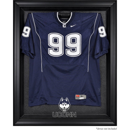 UConn Huskies Black Framed Logo Jersey Display Case
