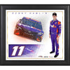 Denny Hamlin Framed 15'' x 17'' FedEx Collage