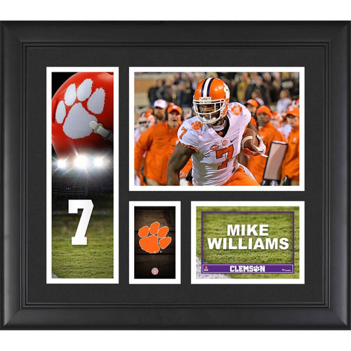 Mike Williams Clemson Tigers Framed 15'' x 17'' Player Collage