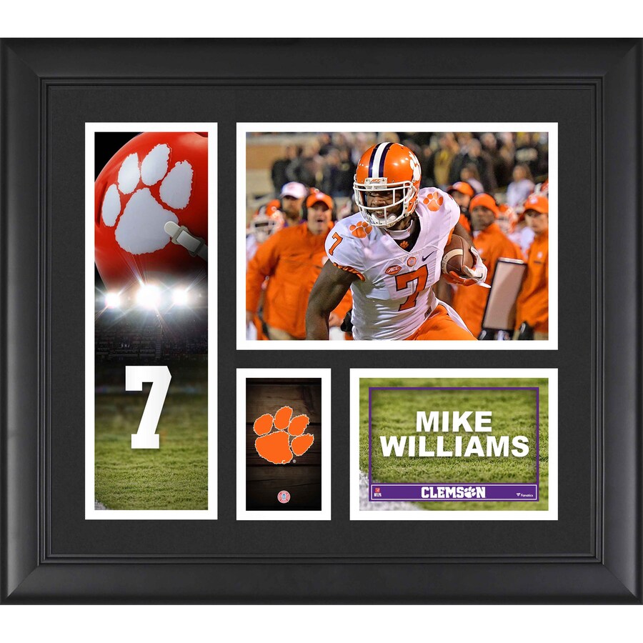 Mike Williams Clemson Tigers Framed 15'' x 17'' Player Collage
