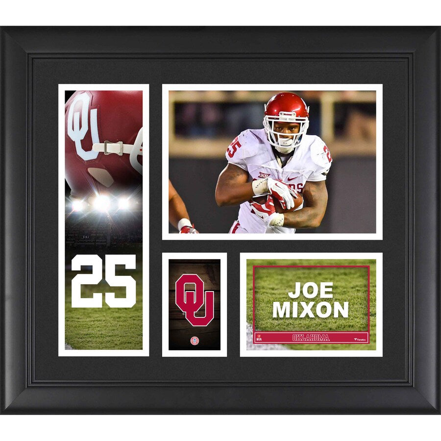 Joe Mixon Oklahoma Sooners Framed 15'' x 17'' Player Collage