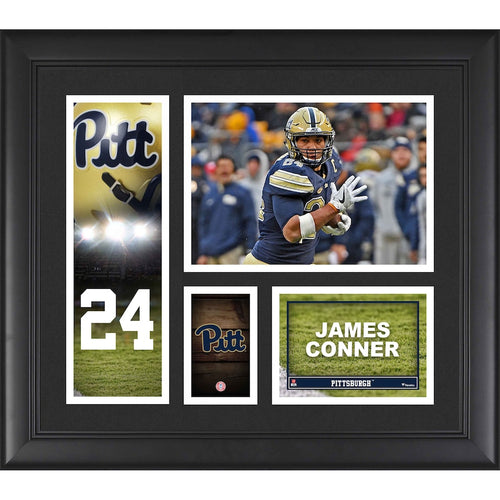 James Conner Pittsburgh Panthers Framed 15'' x 17'' Player Collage