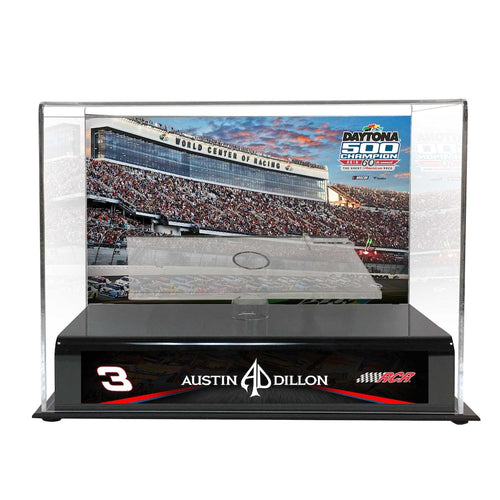 Austin Dillon 2018 Daytona 500 Champion 1:24 Die Cast Display Case with Sublimated Plate