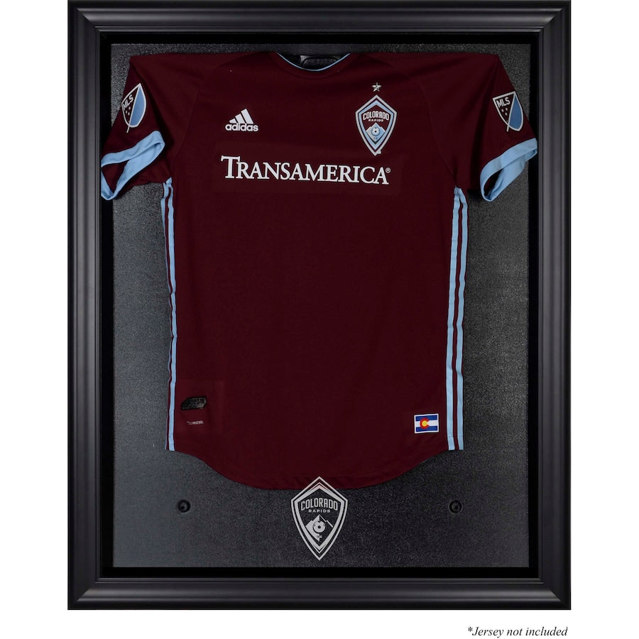 Colorado Rapids Black Framed Team Logo Jersey Display Case