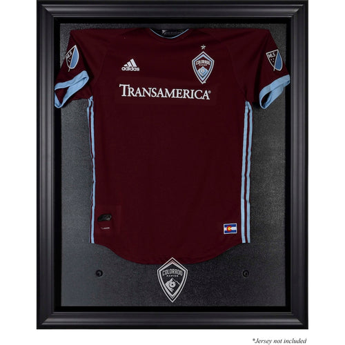 Colorado Rapids Black Framed Team Logo Jersey Display Case