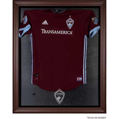 Colorado Rapids Framed Brown Team Logo Jersey Display Case