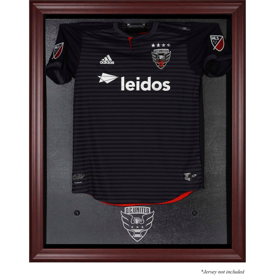 D.C United Framed Mahogany Team Logo Jersey Display Case