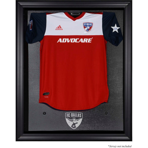 FC Dallas Black Framed Team Logo Jersey Display Case