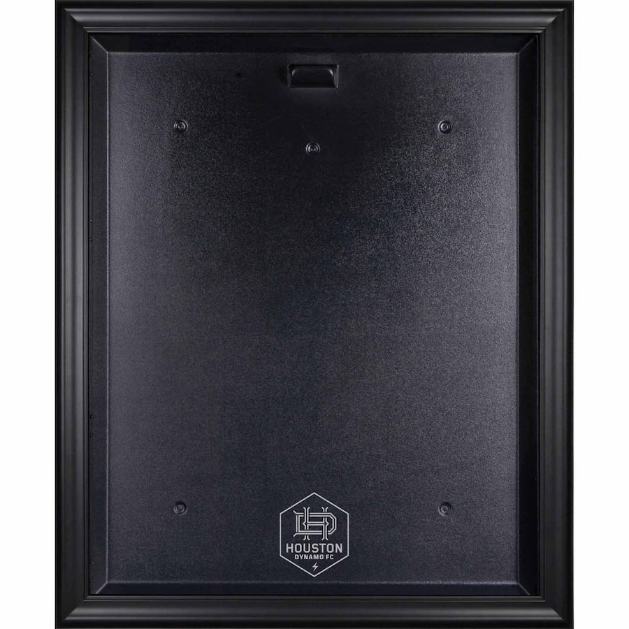 Houston Dynamo Black Framed Team Logo Jersey Display Case