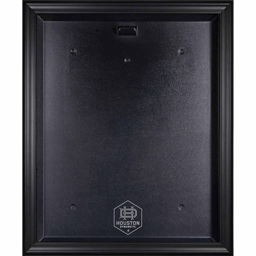 Houston Dynamo Black Framed Team Logo Jersey Display Case