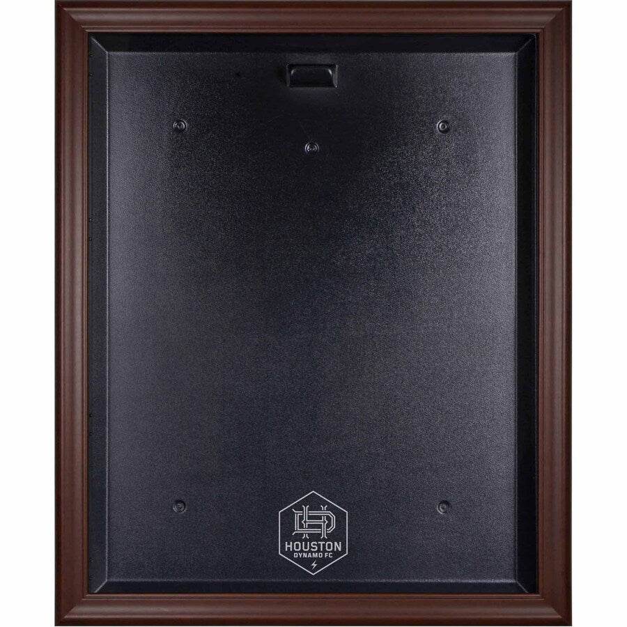 Houston Dynamo Framed Brown Team Logo Jersey Display Case
