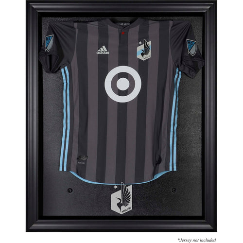 Minnesota United FC Black Framed Team Logo Jersey Display Case