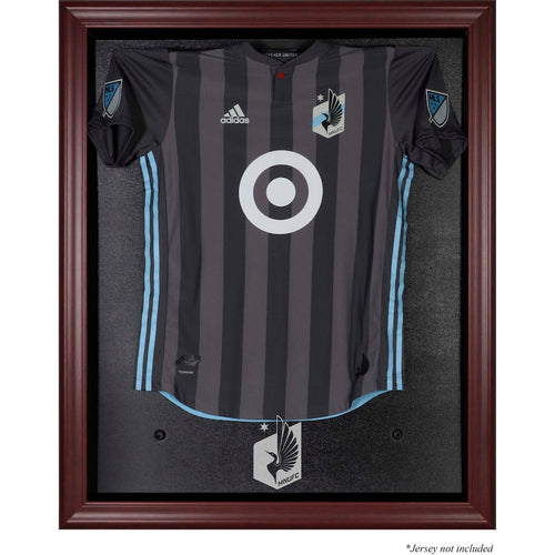 Minnesota United FC Framed Mahogany Team Logo Jersey Display Case