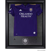 Orlando City SC Black Framed Team Logo Jersey Display Case