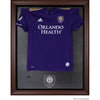 Orlando City SC Framed Brown Team Logo Jersey Display Case