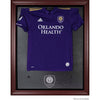 Orlando City SC Framed Mahogany Team Logo Jersey Display Case