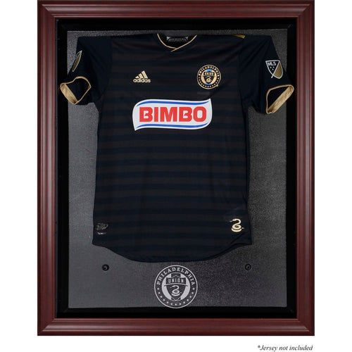 Philadelphia Union Framed Mahogany Team Logo Jersey Display Case