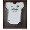 Portland Timbers Framed Brown Team Logo Jersey Display Case